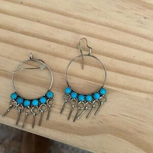 Vintage turquoise earrings